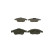 Brake Pad Set, disc brake BP1170 Bosch, Thumbnail 4