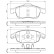 Brake Pad Set, disc brake BP1170 Bosch, Thumbnail 8