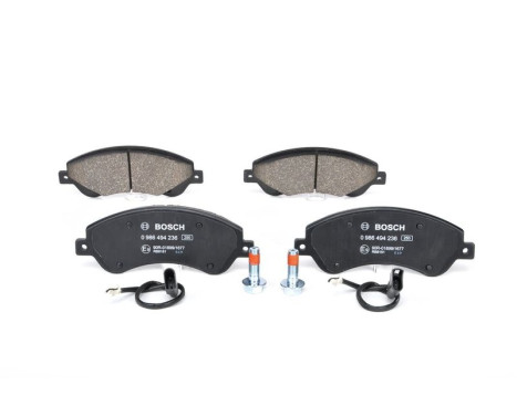 Brake Pad Set, disc brake BP1171 Bosch