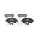 Brake Pad Set, disc brake BP1171 Bosch