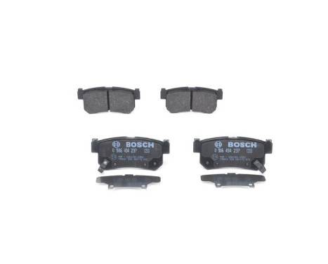 Brake Pad Set, disc brake BP1172 Bosch