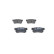 Brake Pad Set, disc brake BP1172 Bosch, Thumbnail 3