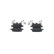 Brake Pad Set, disc brake BP1174 Bosch, Thumbnail 4