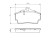 Brake Pad Set, disc brake BP1177 Bosch, Thumbnail 8