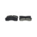 Brake Pad Set, disc brake BP1178 Bosch, Thumbnail 4