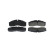 Brake Pad Set, disc brake BP1178 Bosch, Thumbnail 6