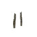 Brake Pad Set, disc brake BP1179 Bosch, Thumbnail 4