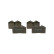Brake Pad Set, disc brake BP1179 Bosch, Thumbnail 8