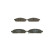 Brake Pad Set, disc brake BP1180 Bosch, Thumbnail 4
