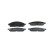 Brake Pad Set, disc brake BP1180 Bosch, Thumbnail 5