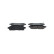 Brake Pad Set, disc brake BP1180 Bosch, Thumbnail 7