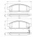 Brake Pad Set, disc brake BP1180 Bosch, Thumbnail 8