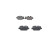 Brake Pad Set, disc brake BP1181 Bosch, Thumbnail 3