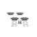 Brake Pad Set, disc brake BP1181 Bosch, Thumbnail 6