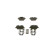 Brake Pad Set, disc brake BP1181 Bosch, Thumbnail 2