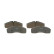 Brake Pad Set, disc brake BP1185 Bosch, Thumbnail 3