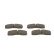 Brake Pad Set, disc brake BP1185 Bosch, Thumbnail 5