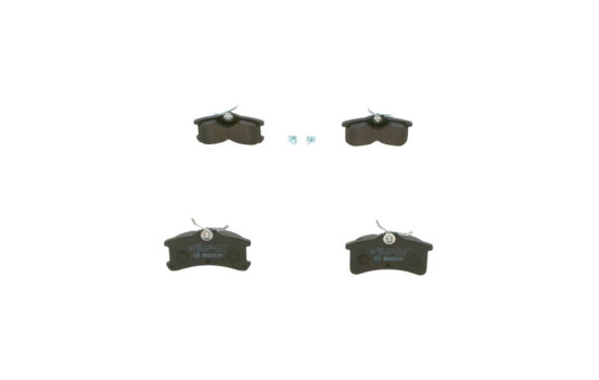 Brake Pad Set, disc brake BP1186 Bosch, Image 4