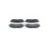 Brake Pad Set, disc brake BP1189 Bosch, Thumbnail 4