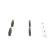 Brake Pad Set, disc brake BP1190 Bosch, Thumbnail 4