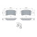 Brake Pad Set, disc brake BP1190 Bosch, Thumbnail 7