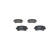 Brake Pad Set, disc brake BP1190 Bosch, Thumbnail 7