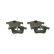 Brake Pad Set, disc brake BP1192 Bosch