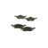 Brake Pad Set, disc brake BP1196 Bosch, Thumbnail 6