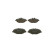 Brake Pad Set, disc brake BP1197 Bosch, Thumbnail 6