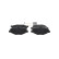 Brake Pad Set, disc brake BP1197 Bosch, Thumbnail 4