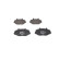 Brake Pad Set, disc brake BP1199 Bosch