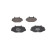 Brake Pad Set, disc brake BP1199 Bosch, Thumbnail 3