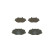 Brake Pad Set, disc brake BP1199 Bosch, Thumbnail 6