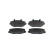 Brake Pad Set, disc brake BP1199 Bosch, Thumbnail 4
