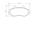 Brake Pad Set, disc brake BP1200 Bosch, Thumbnail 8