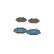Brake Pad Set, disc brake BP1201 Bosch, Thumbnail 6
