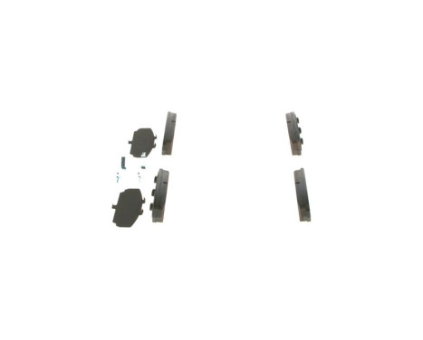 Brake pad set, disc brake BP1202 Bosch, Image 3