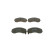 Brake Pad Set, disc brake BP1204 Bosch, Thumbnail 3