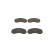 Brake Pad Set, disc brake BP1204 Bosch, Thumbnail 5