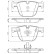 Brake Pad Set, disc brake BP1206 Bosch, Thumbnail 8