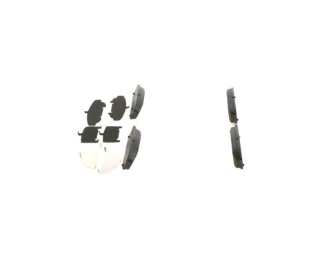 Brake Pad Set, disc brake BP1209 Bosch, Image 4