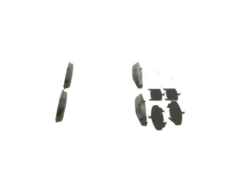 Brake Pad Set, disc brake BP1209 Bosch, Image 6