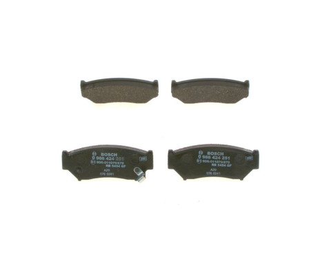 Brake Pad Set, disc brake BP121 Bosch