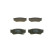 Brake Pad Set, disc brake BP121 Bosch