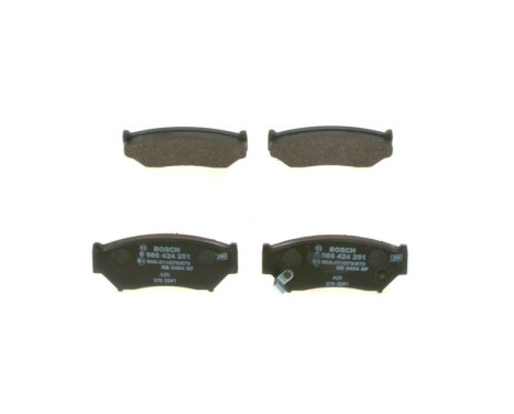 Brake Pad Set, disc brake BP121 Bosch, Image 3