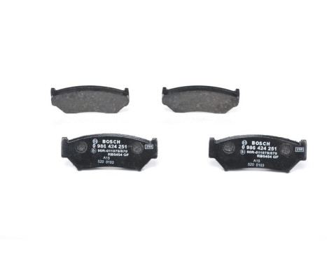 Brake Pad Set, disc brake BP121 Bosch, Image 5