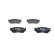 Brake Pad Set, disc brake BP121 Bosch, Thumbnail 5