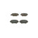 Brake Pad Set, disc brake BP1212 Bosch, Thumbnail 4