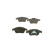Brake Pad Set, disc brake BP1214 Bosch, Thumbnail 4