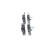 Brake Pad Set, disc brake BP1215 Bosch, Thumbnail 4